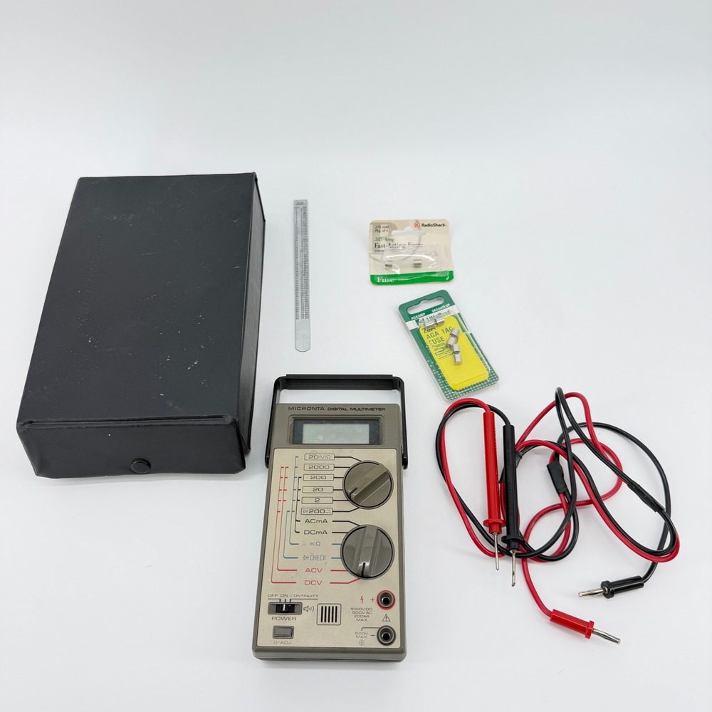 Micronta 22-191 Digital Multimeter Gray